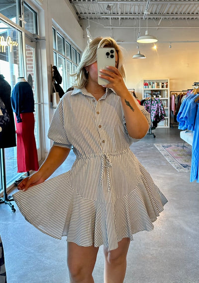 Billie stripe dress