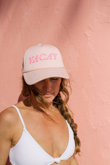 Pink Vacay Trucker Hat